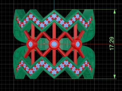 Jewelry ring 422 3D print model