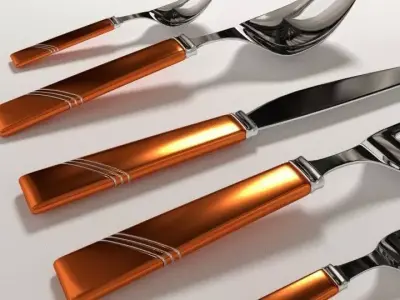 Flatware Set ALICE 3D model