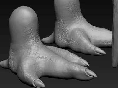 STAR WARS - LIFE SIZE YODA  3D model