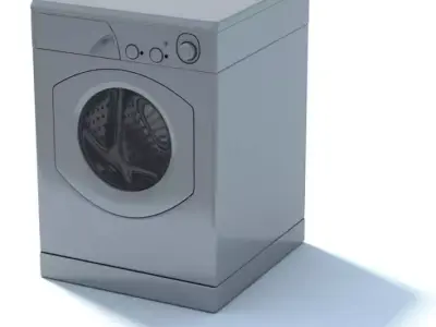 Modern Washing Machine 3D model