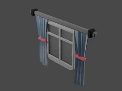 Window Free 3D model 4