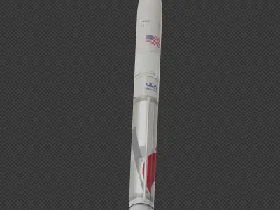 Vulcan rocket 3D model