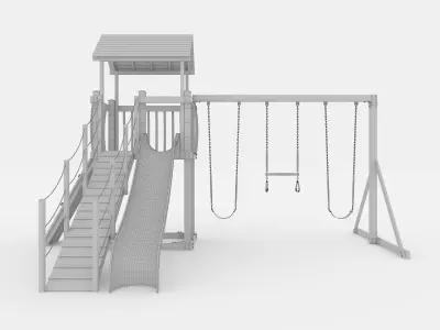 Playground 8 3D model