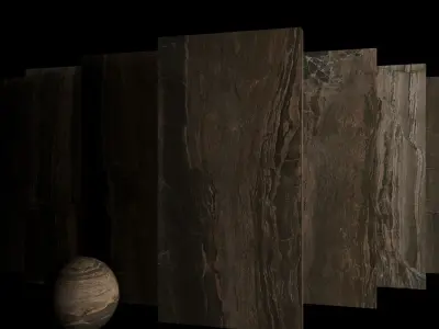 Marble Set Museum Opera Brown 80x160 Set 2 Texture