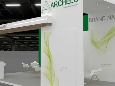 Booth Exhibition  Stand 3D model 3D model