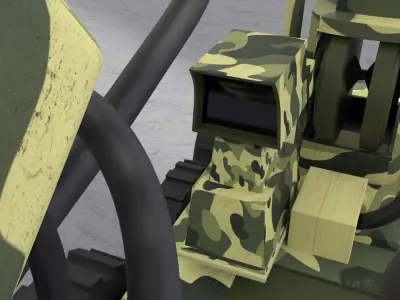 Military Robot 3D model