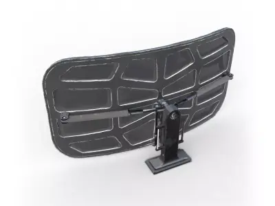 SciFi - Antenna Low-poly 3D model