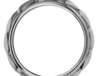 Patterned Ring 3D model Texture Texture order