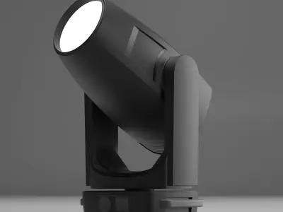 Moving Head Stage Lights 3D model
