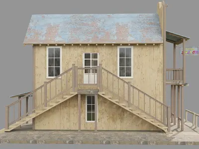 Wild West Build 3D model