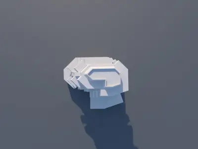 Residence building 3D model