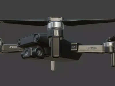Hexacopter Drone 3D Model 3D model