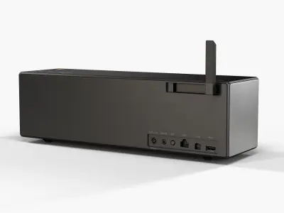 Sony SRS-X88 portable bluetooth speaker Low-poly 3D model