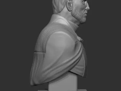 Star wars Count Dooku 3D print model