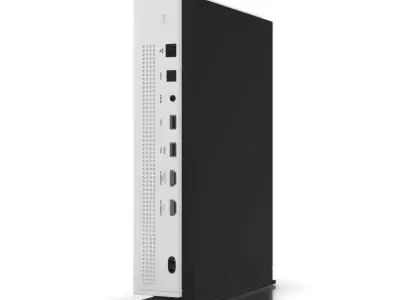 Xbox One S Console for Element 3d 3D model