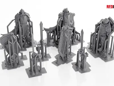 Crusaders - Imperial Force 3D print model