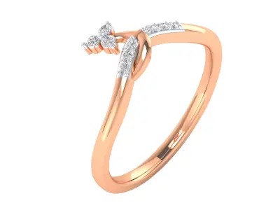 Women Ring Render 3dm STL MTL SLC JCD OBJ FBX Details 3D print model 72