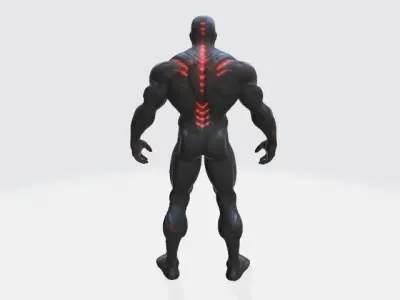 Nano suit 3D model