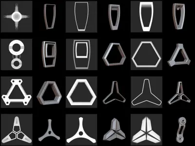 Arc Reactor Vol1 Alpha and IMM Brush 3D model