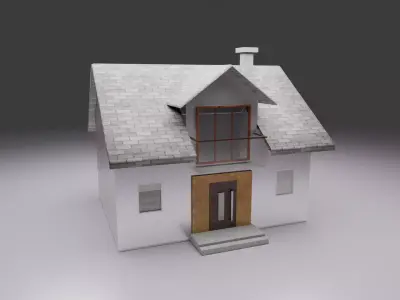 Realistic Modern House 3D Model High Quality Architecture 3D model