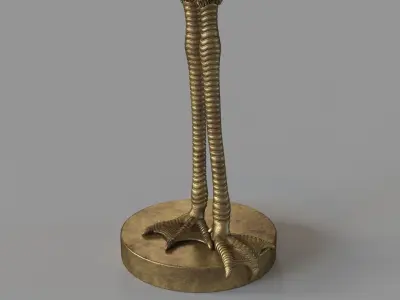 Duck Feet Table Lamp 3D model