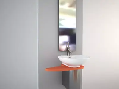 Tenda Dorica Fly set 3D model