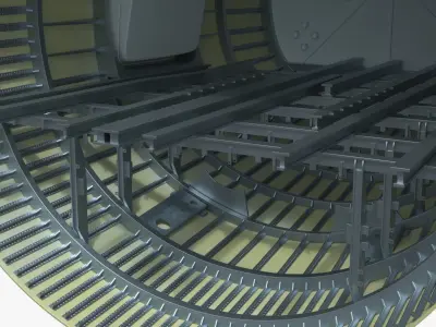  A320 Airbus Rear Fuselage With Tail Unit 