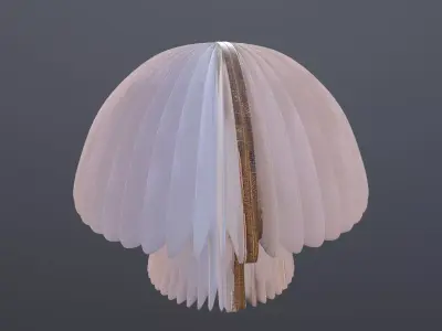 Mushroom lamp 3D model purchase