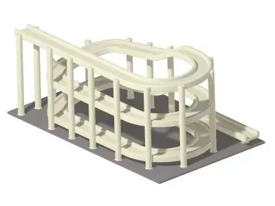 Premium Mountain Road 3D print model