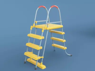 Bestway Pool Ladder 3 step 3D model