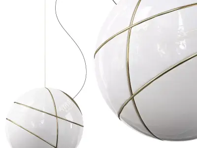 Fabbian armilla pendant Low-poly 3D model