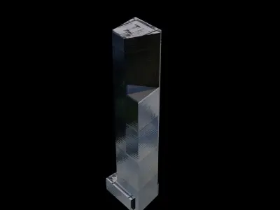 4 World Trade Center - NYC Low-poly 3D model