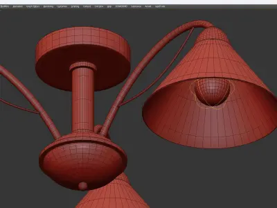 Arte Lamp Federica  Low-poly 3D model