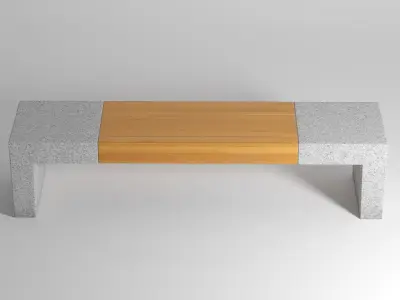 Giada bench 3D model