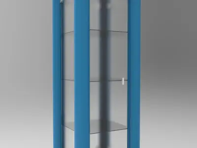 EXHIBITION CABINET 3D model