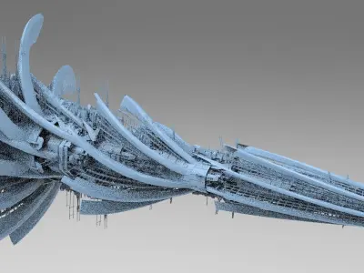 London Modern Art Tower  3D model