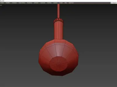 Pair of Stilnovo Pendants Low-poly 3D model