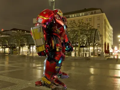 Iron man Hulkbuster  3D model