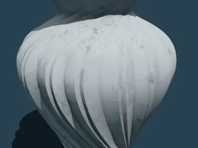 Vase Spirou 3D print model