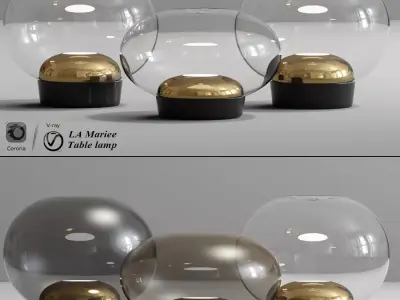 LA Mariee Table lamp 3D model