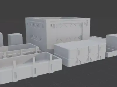 Cyberpunk Kit - Diorama 3D print model