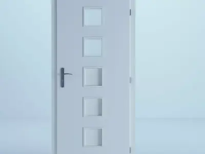 White Door 48 3D model