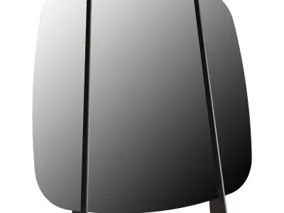 Porada Gong Mirror 3D model