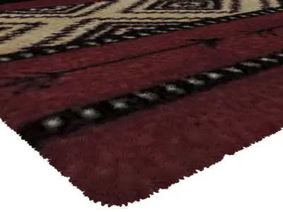 Rug Set 997 3D model
