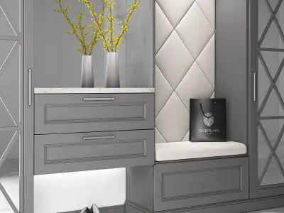 Entryway furniture 18  3D model