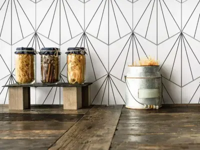 Aster Porcelain Patterned Wall Floor Tile Free 3D model