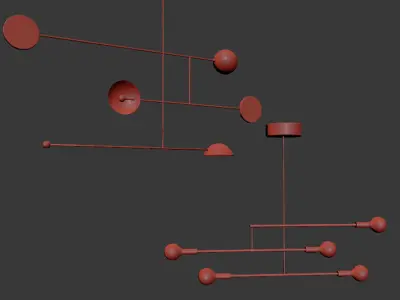 Ceiling Light Collection 3D model