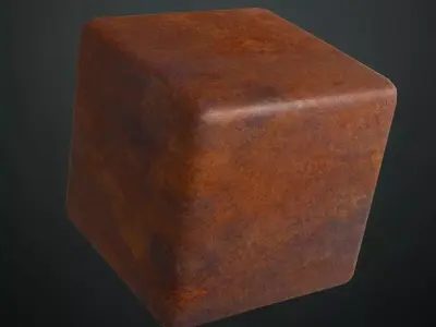 Rusty Industrial Metal Plate PBR Seamless Texture