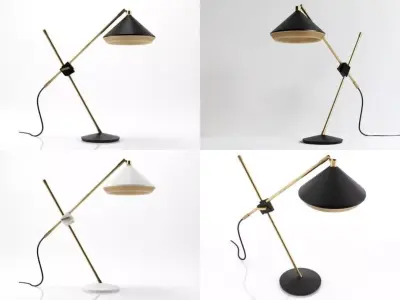 Shear Table Lamp 3D model