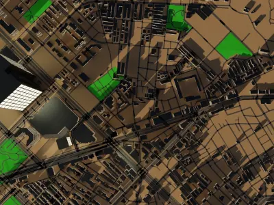 Taipe Citymap Building 3D model